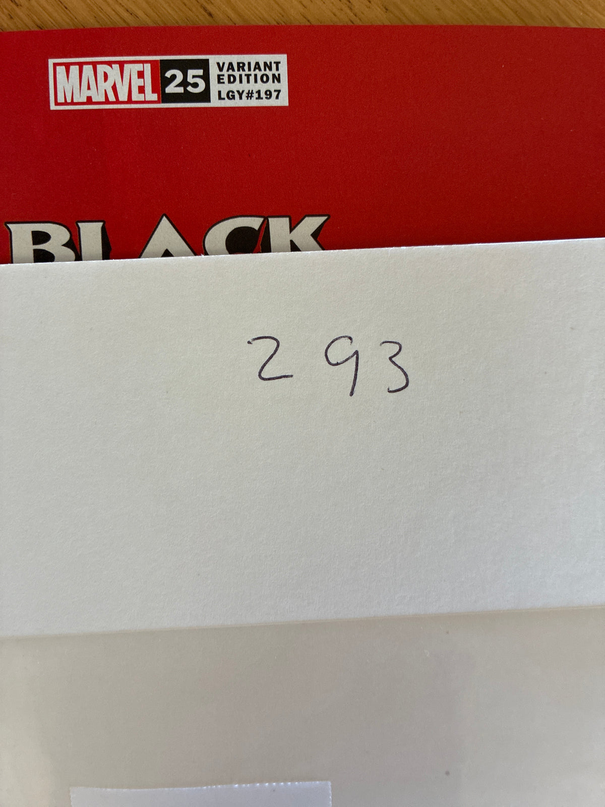 Black Panther #25 (2021) – Patrick Gleason Fine Arts Minimalism Variant – Marvel