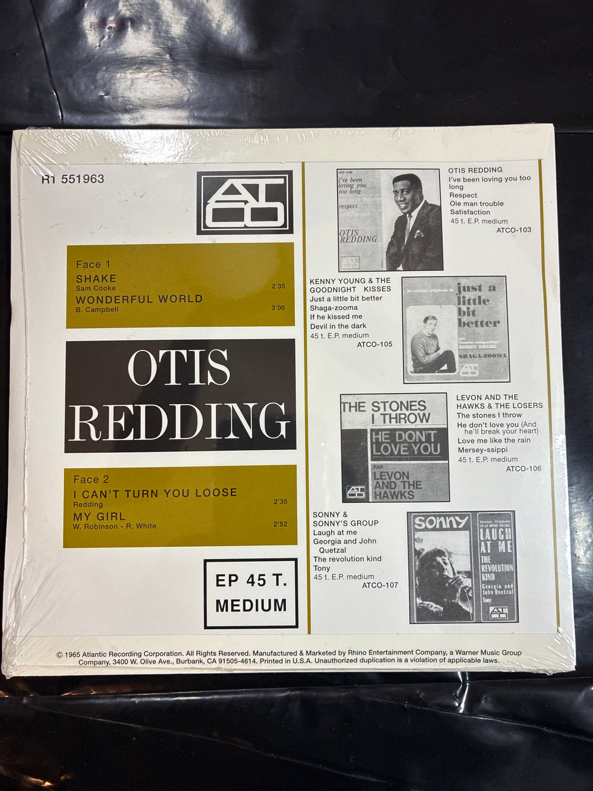 Otis Redding - Shake/My Girl Record Store Day Exclusive 7" Vinyl EP