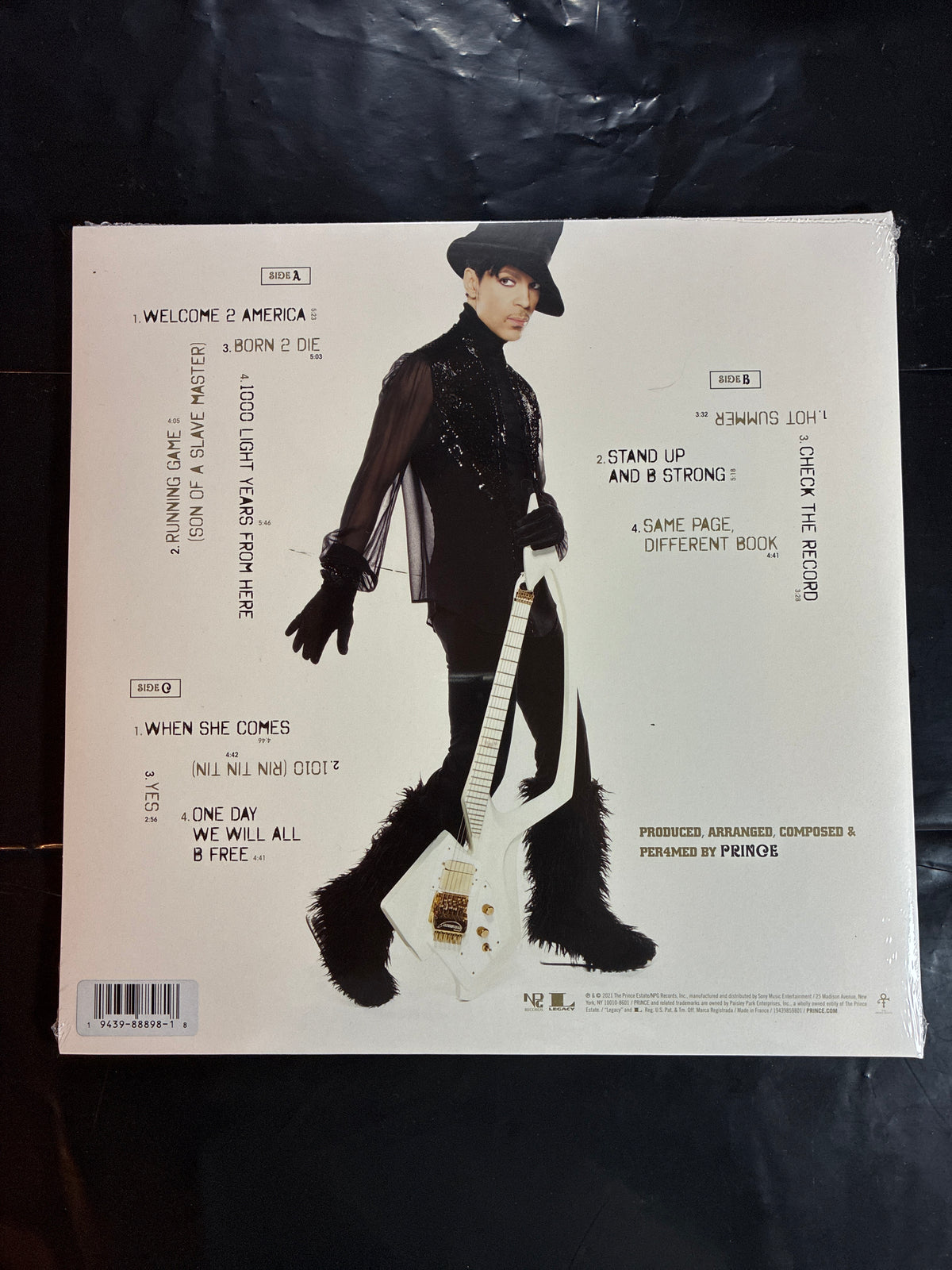 Prince – Welcome 2 America – 2LP Vinyl Set – 2021 NPG / Legacy Recordings