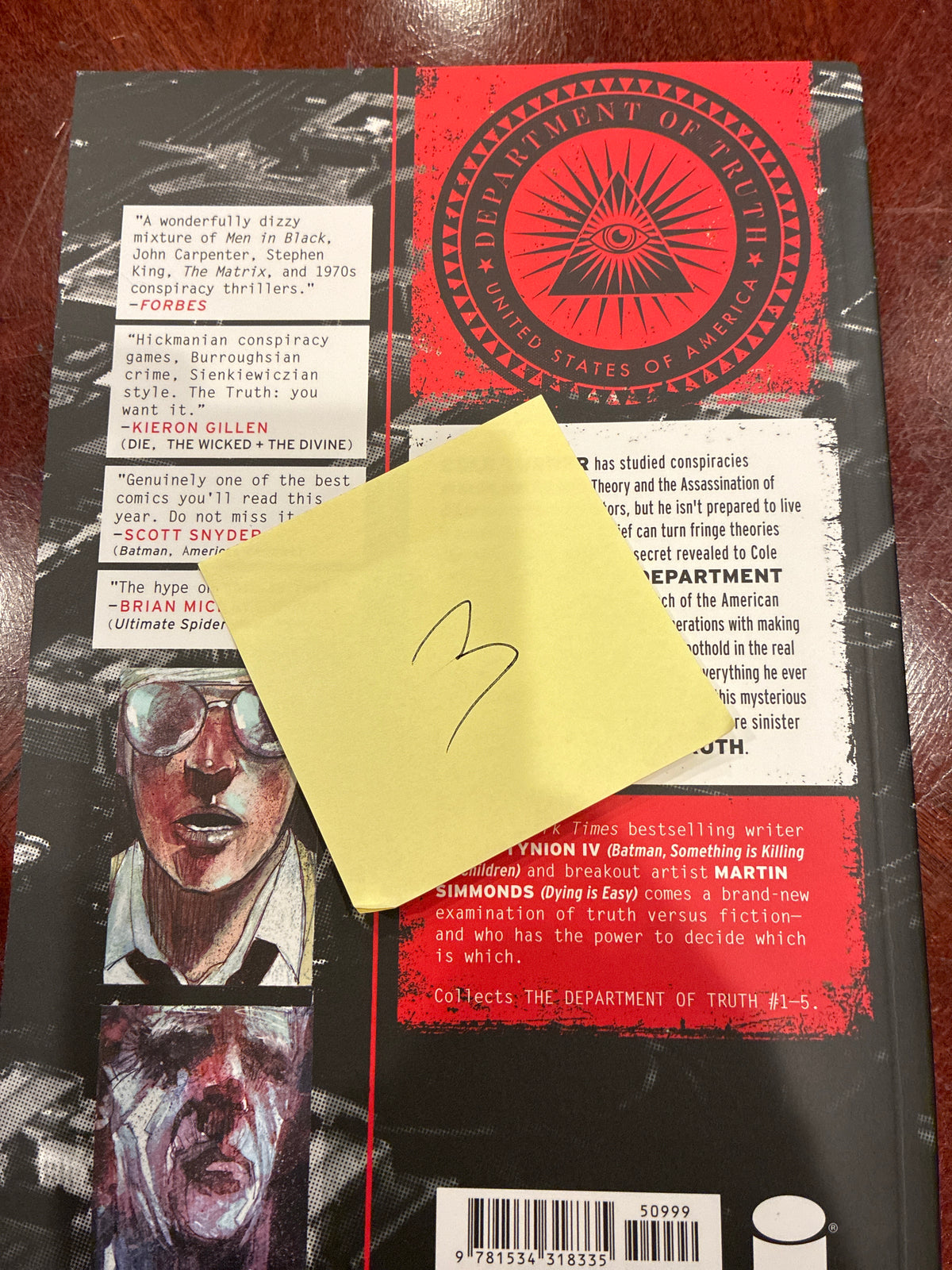 The Department of Truth Vol. 1: The End of the World TPB