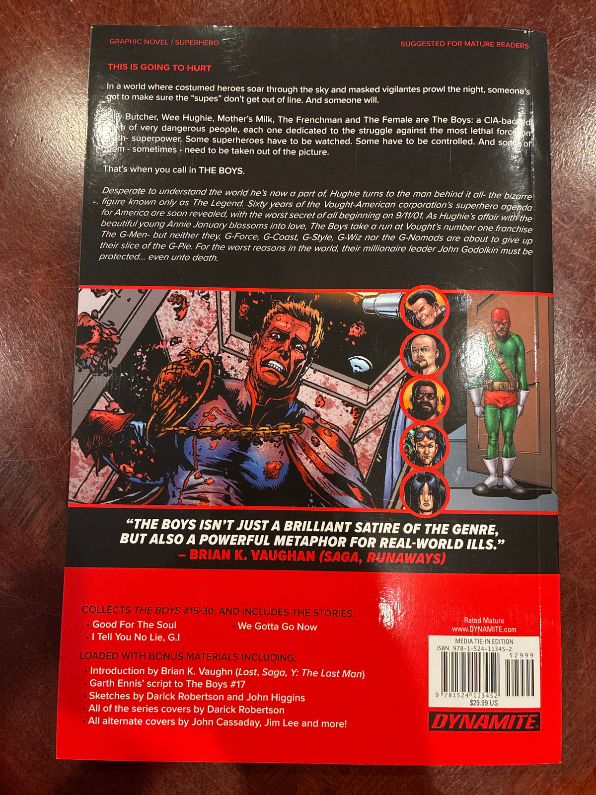 The Boys Omnibus Vol. 2 TPB – Garth Ennis / Darick Robertson – Media Tie-In Edition