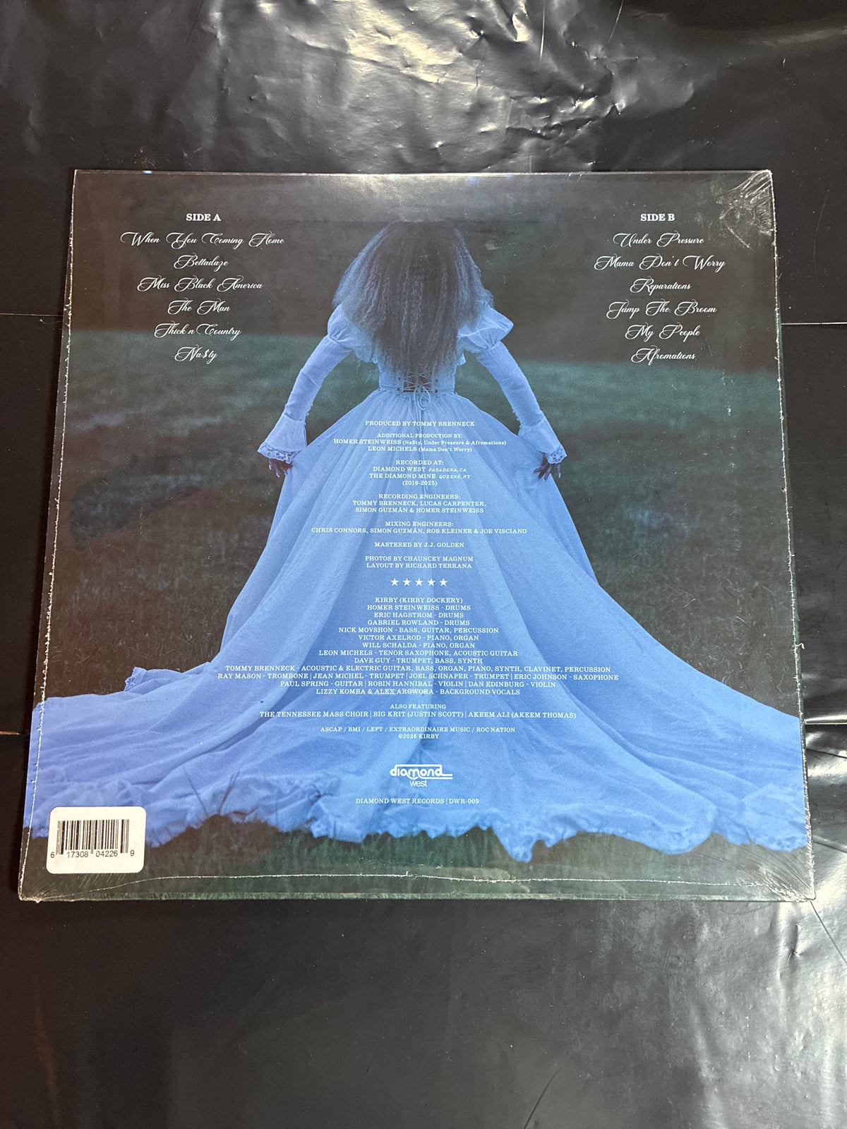 KIRBY – Miss Black America – Sealed Vinyl LP + Autographed Print – Diamond West