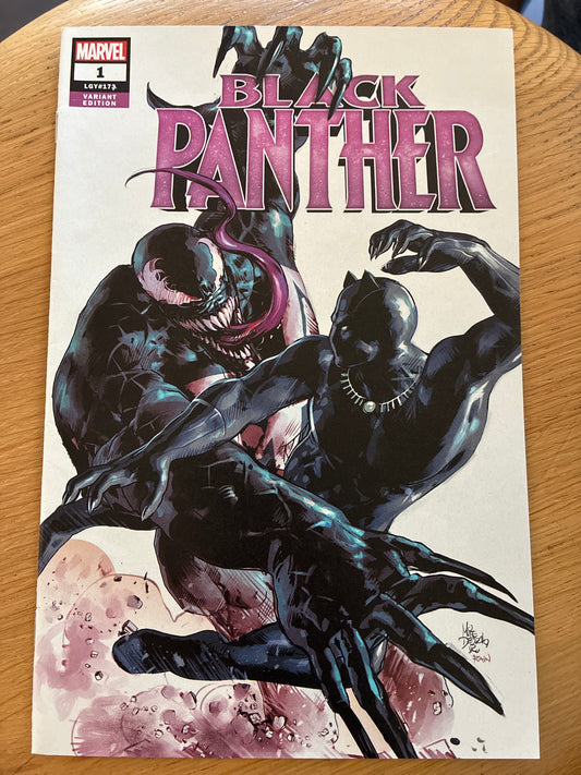 2018 Black Panther #1 Variant Edition (LGY #173) – Stefano Caselli Cover