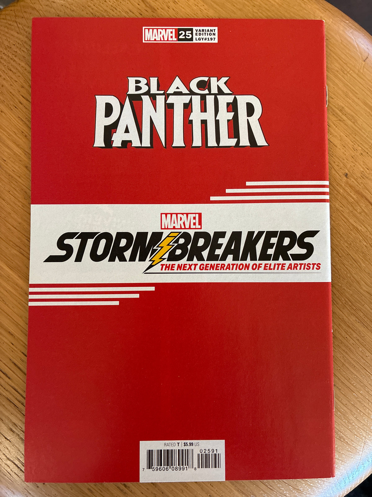 Black Panther #25 (2021) – Patrick Gleason Fine Arts Minimalism Variant – Marvel