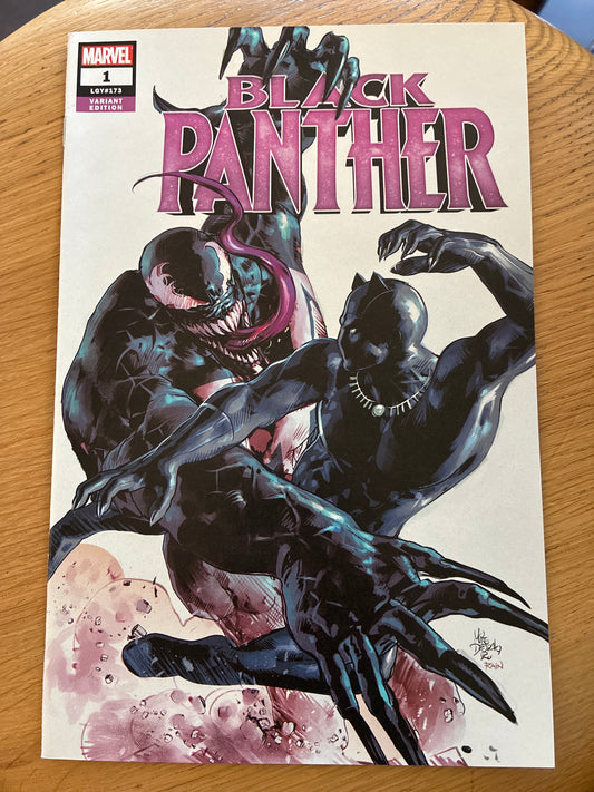 2018 Black Panther #1 Variant Edition (LGY #173) – Stefano Caselli Cover