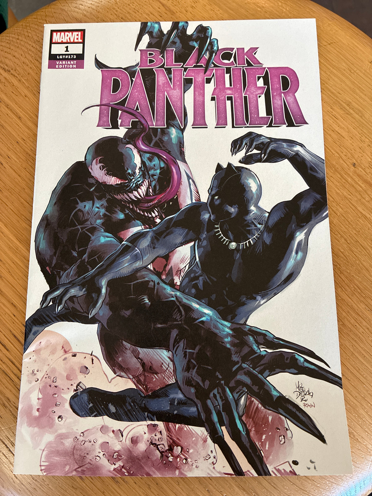 2018 Black Panther #1 Variant Edition (LGY #173) – Stefano Caselli Cover