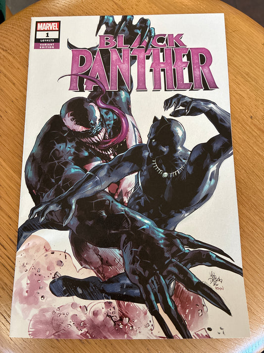 2018 Black Panther #1 Variant Edition (LGY #173) – Stefano Caselli Cover