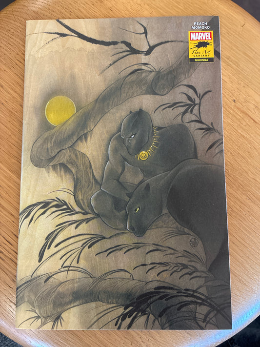 Black Panther #25 Peach Momoko Stormbreakers Variant Fine Art Edition