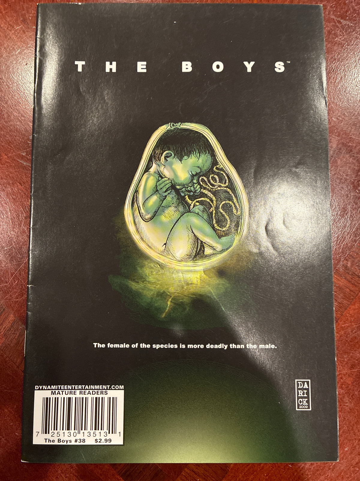 The Boys Thirty-Eight #38 | Jan 2010 | Dynamite Entertainment | Garth Ennis | NM