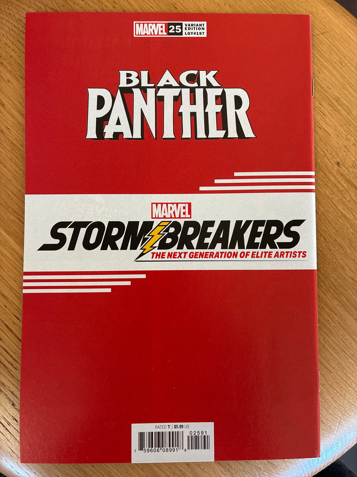 Black Panther #25 (2021) – Patrick Gleason Fine Arts Minimalism Variant – Marvel