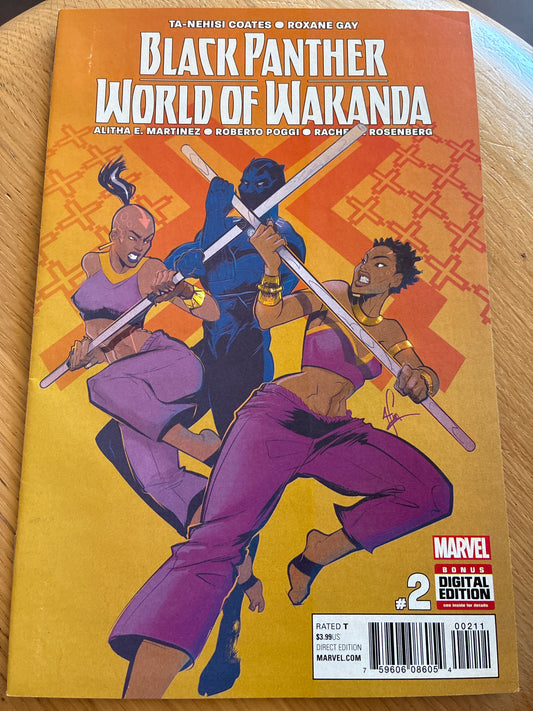 Black Panther: World of Wakanda #2 (2016) Afua Richardson Variant