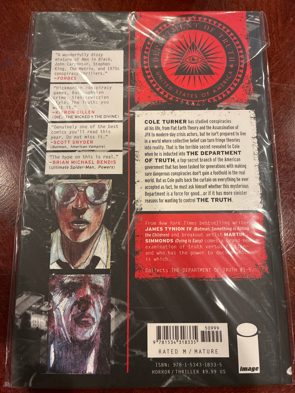 The Department of Truth Vol. 1: The End of the World TPB