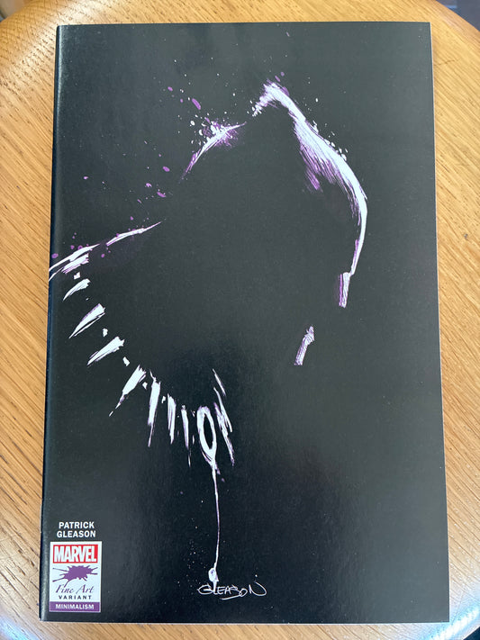 Black Panther #25 (2021) – Patrick Gleason Fine Arts Minimalism Variant – Marvel