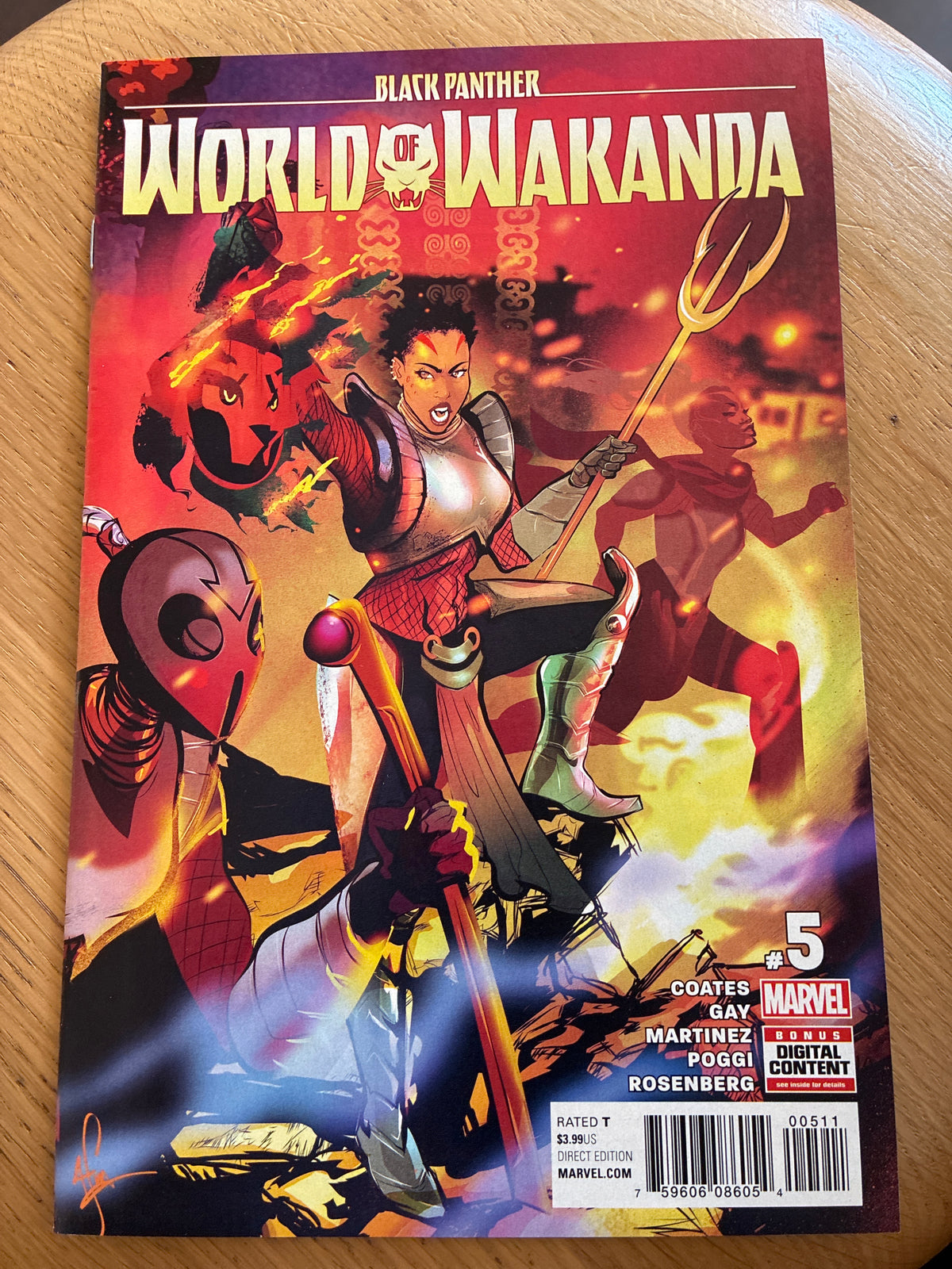 Black Panther: World of Wakanda #5 (2017) Marvel Comics