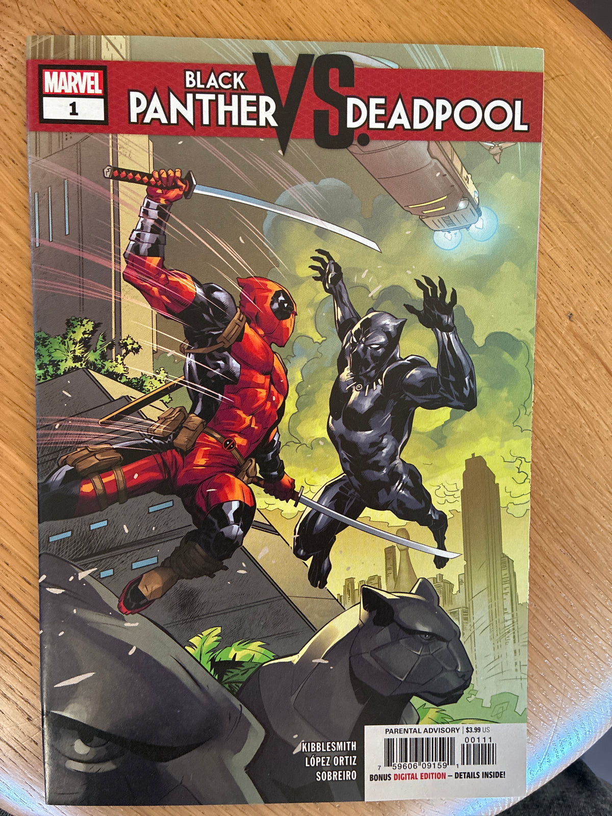 Black Panther vs. Deadpool #1 (2018) Marvel Comics