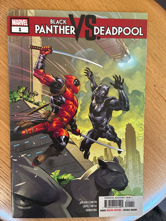 Black Panther vs. Deadpool #1 (2018) Marvel Comics