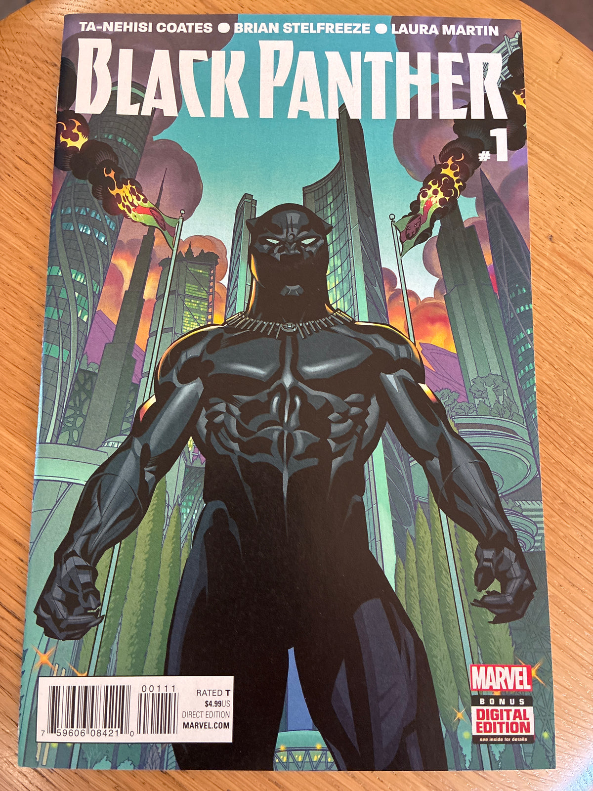 Black Panther #1 (2016) – Ta-Nehisi Coates / Brian Stelfreeze – Marvel Comics