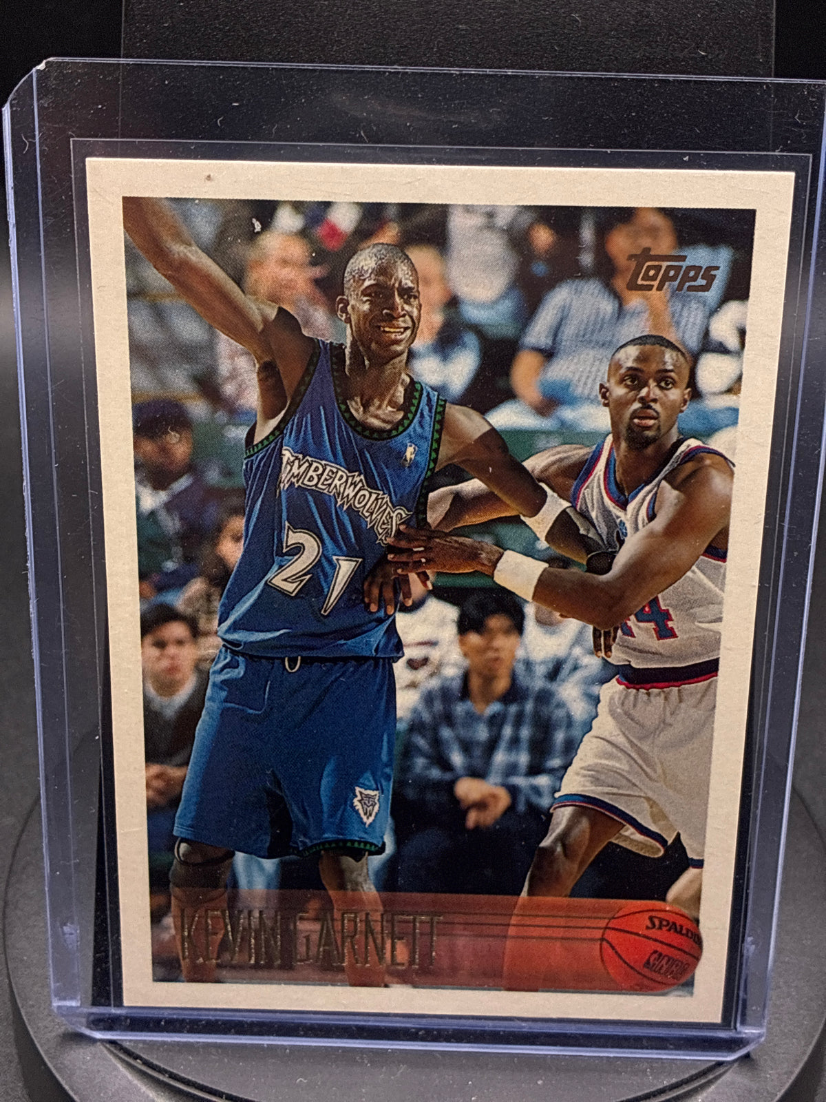 1996-97 Topps Kevin Garnett #131 Minnesota Timberwolves