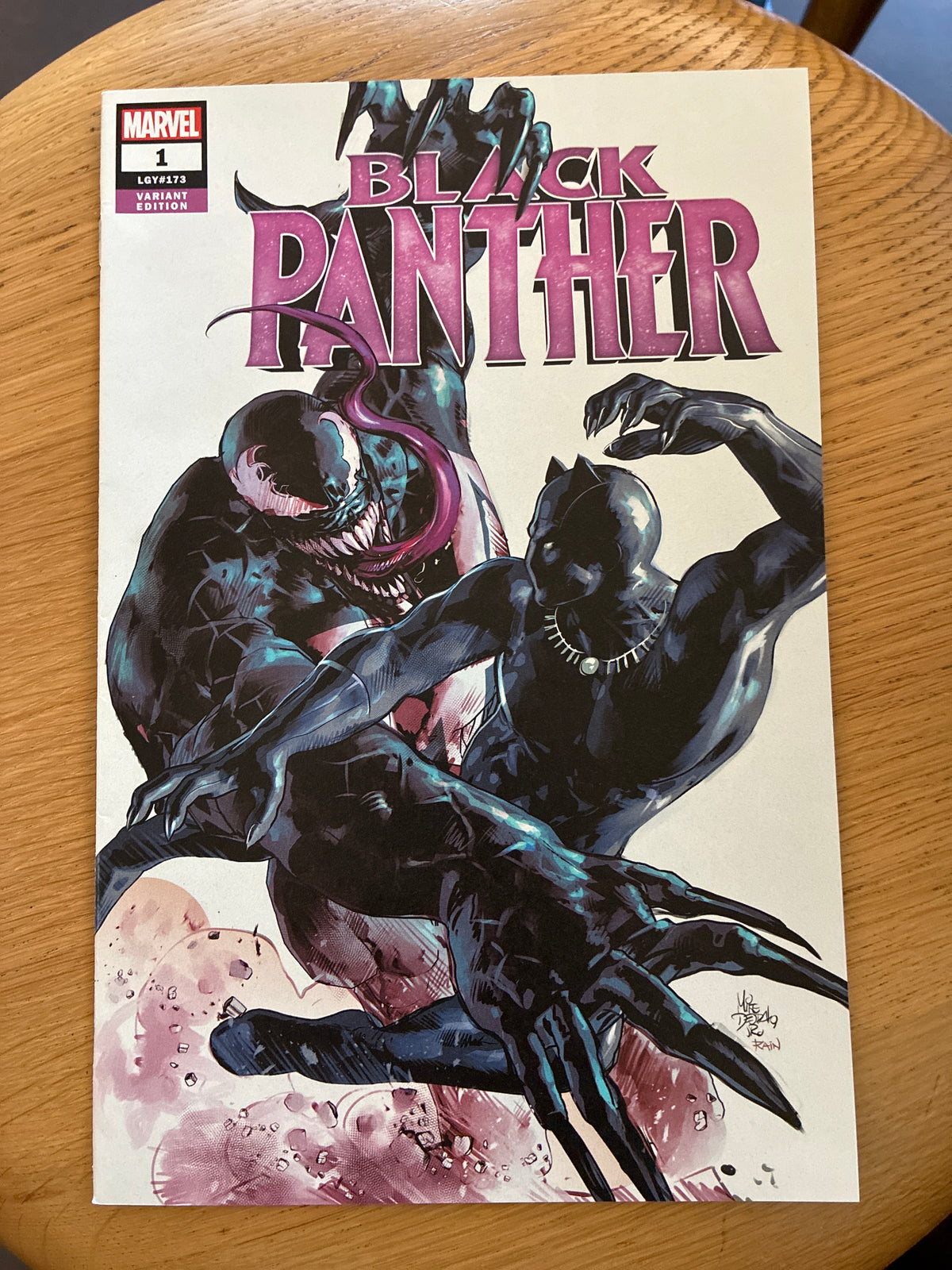 2018 Black Panther #1 Variant Edition (LGY #173) – Stefano Caselli Cover