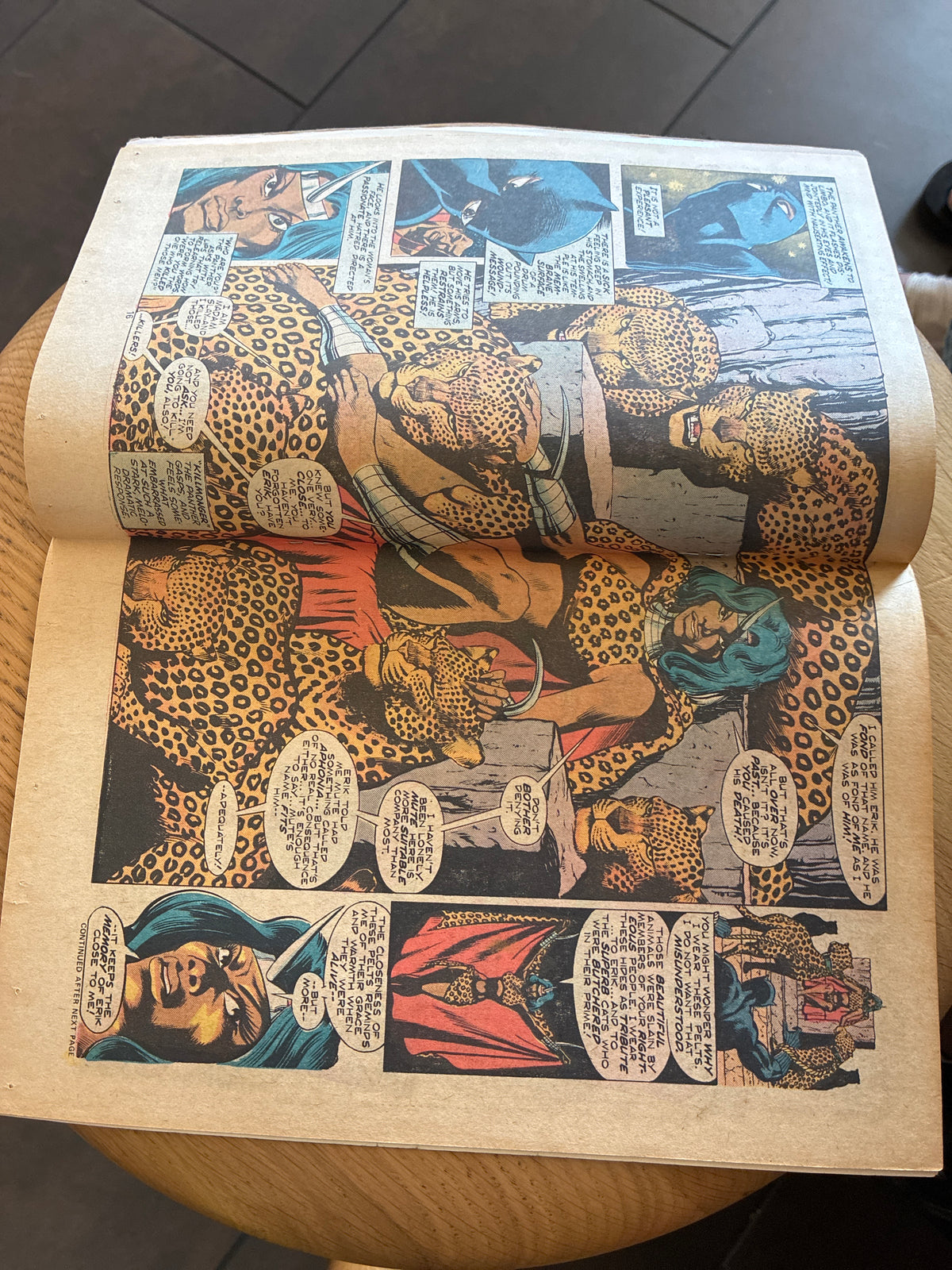 1975 Marvel Jungle Action #18 Featuring The Black Panther