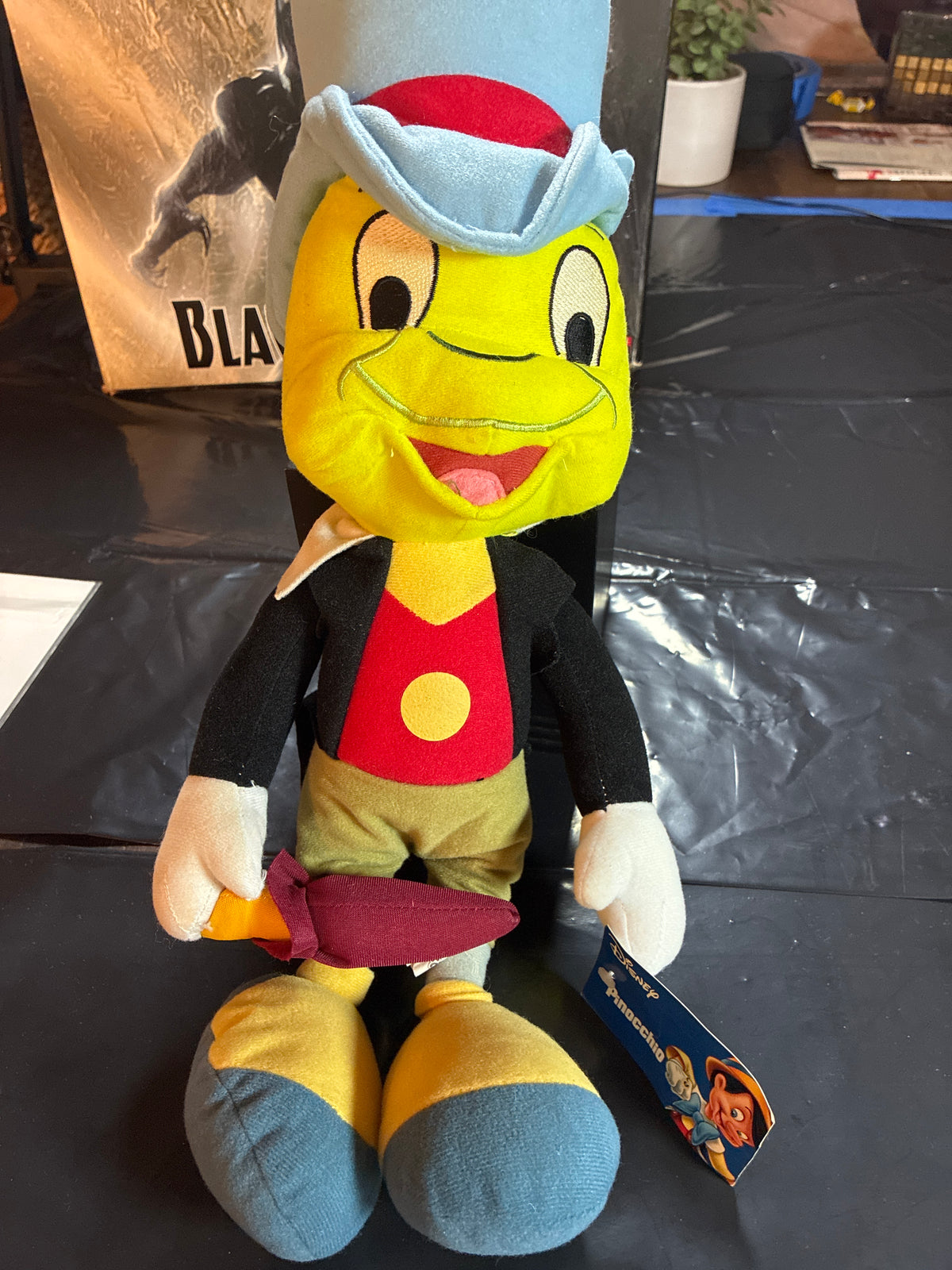 Disney Pinocchio Jiminy Cricket 15" Plush by Toy Factory