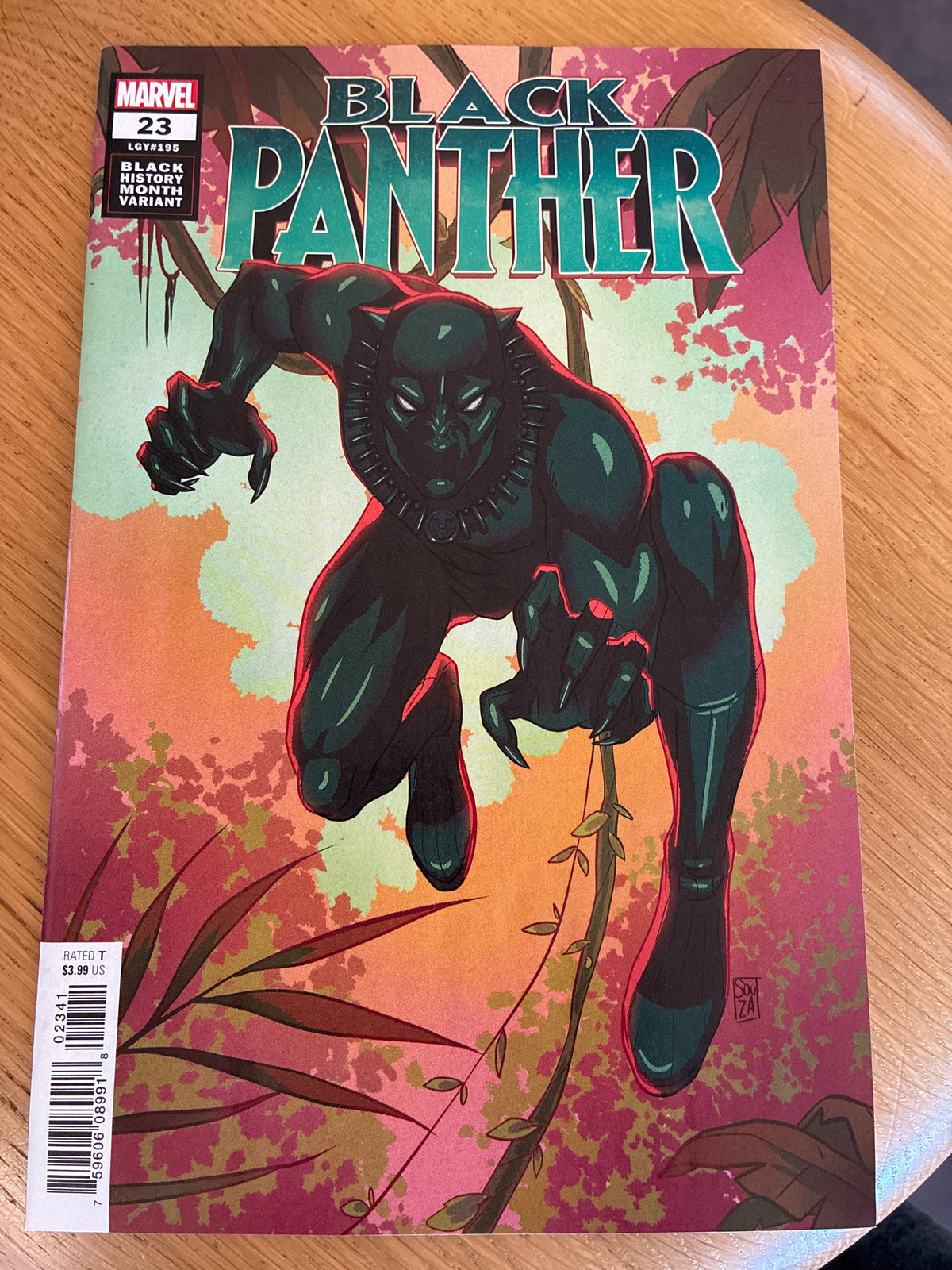 Marvel Black Panther #23 (2021) Black History Month Variant