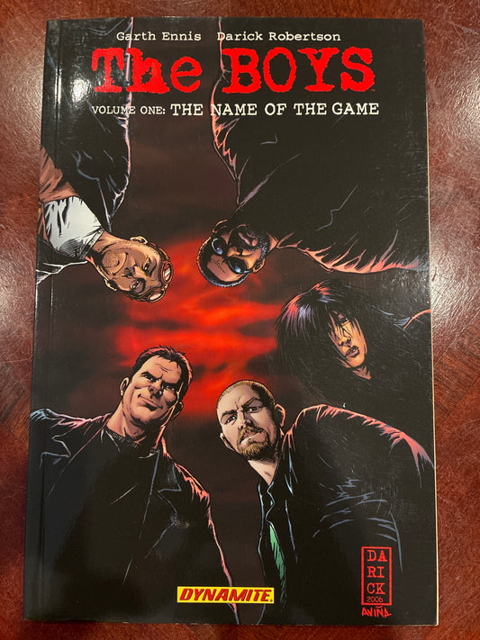 The Boys Vol. 1: The Name of the Game TPB – Garth Ennis & Darick Robertson