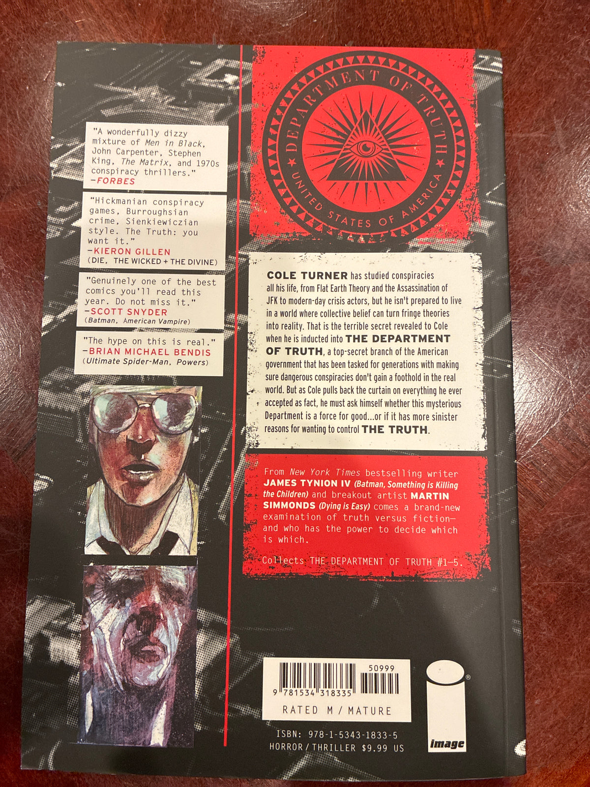 The Department of Truth Vol. 1: The End of the World TPB