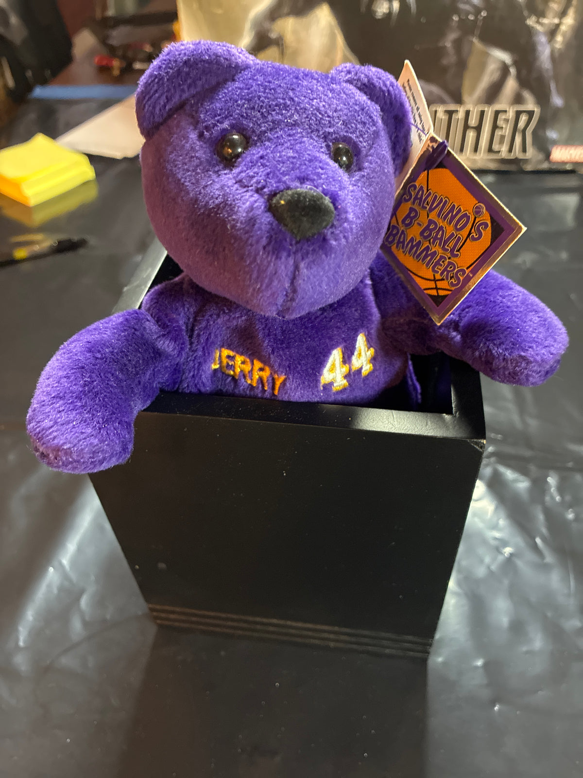 1999 Salvino's B-Ball Bammers Jerry West #44 Plush Bear