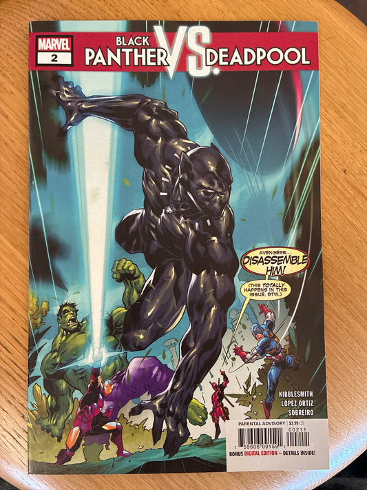 2018 Marvel Black Panther vs. Deadpool #2