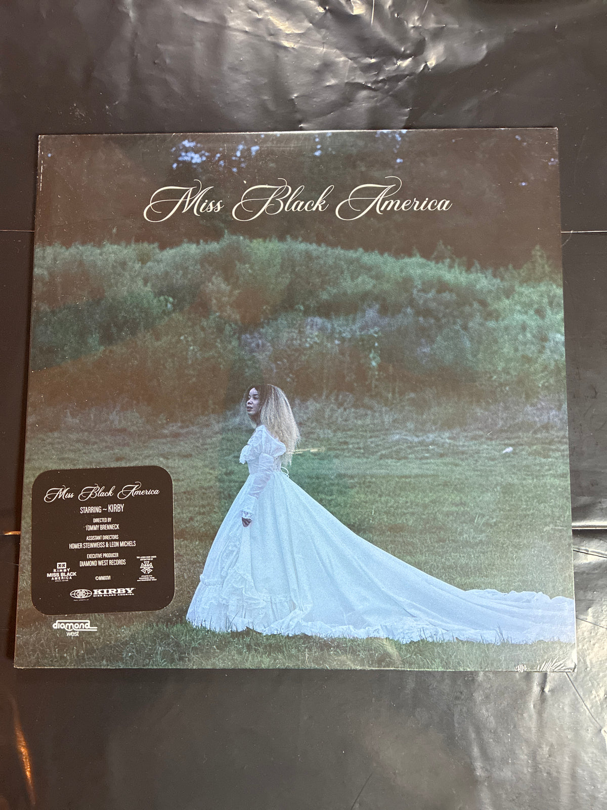 KIRBY – Miss Black America – Sealed Vinyl LP + Autographed Print – Diamond West