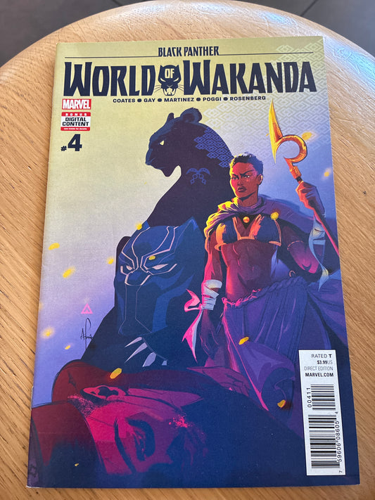 2017 Marvel Black Panther: World of Wakanda #4