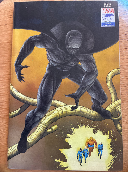 Black Panther #25 Juann Cabal Fine Art Flemish Renaissance Variant