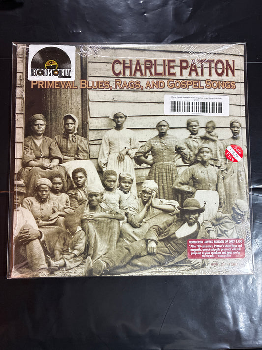 Charley Patton – Primeval Blues, Rags & Gospel Songs – RSD 2026 – #898/1500 – Sealed