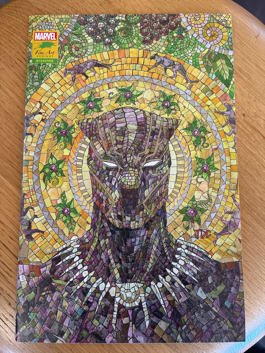 Black Panther #25 (2021) Joshua Cassara Fine Art Byzantine Variant