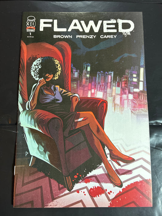 Flawed #1 (2022) Image Comics Cover A Brown Prenzy Carey
