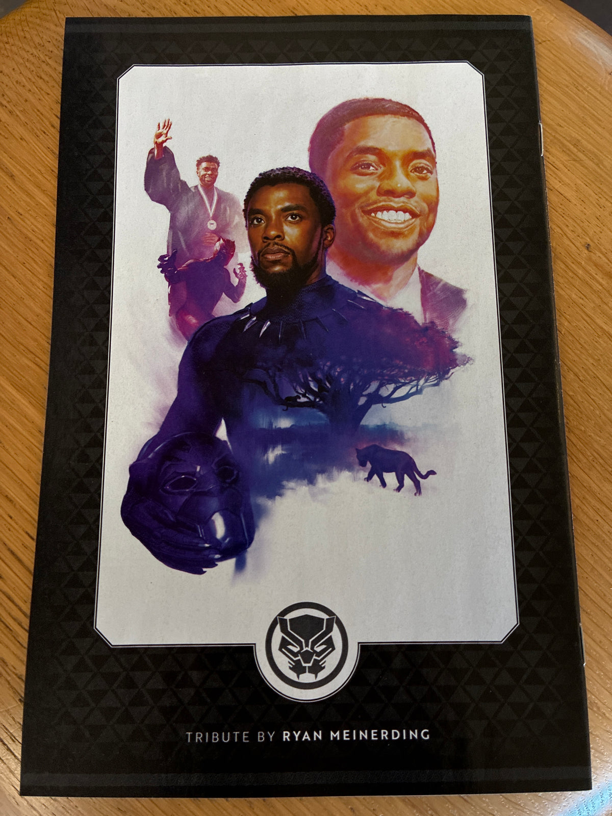 Black Panther #23 Chadwick Boseman 'Rest in Power' Tribute Cover (2021)