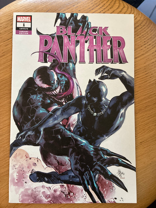2018 Black Panther #1 Variant Edition (LGY #173) – Stefano Caselli Cover
