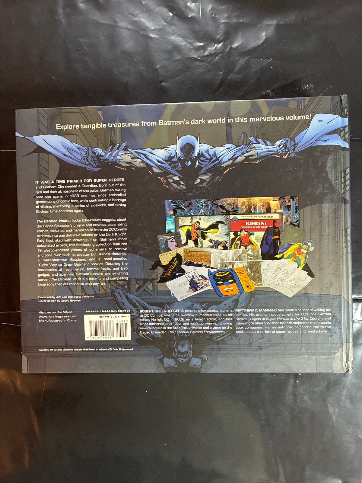 The Batman Vault: A Museum-In-A-Book by Robert Greenberger