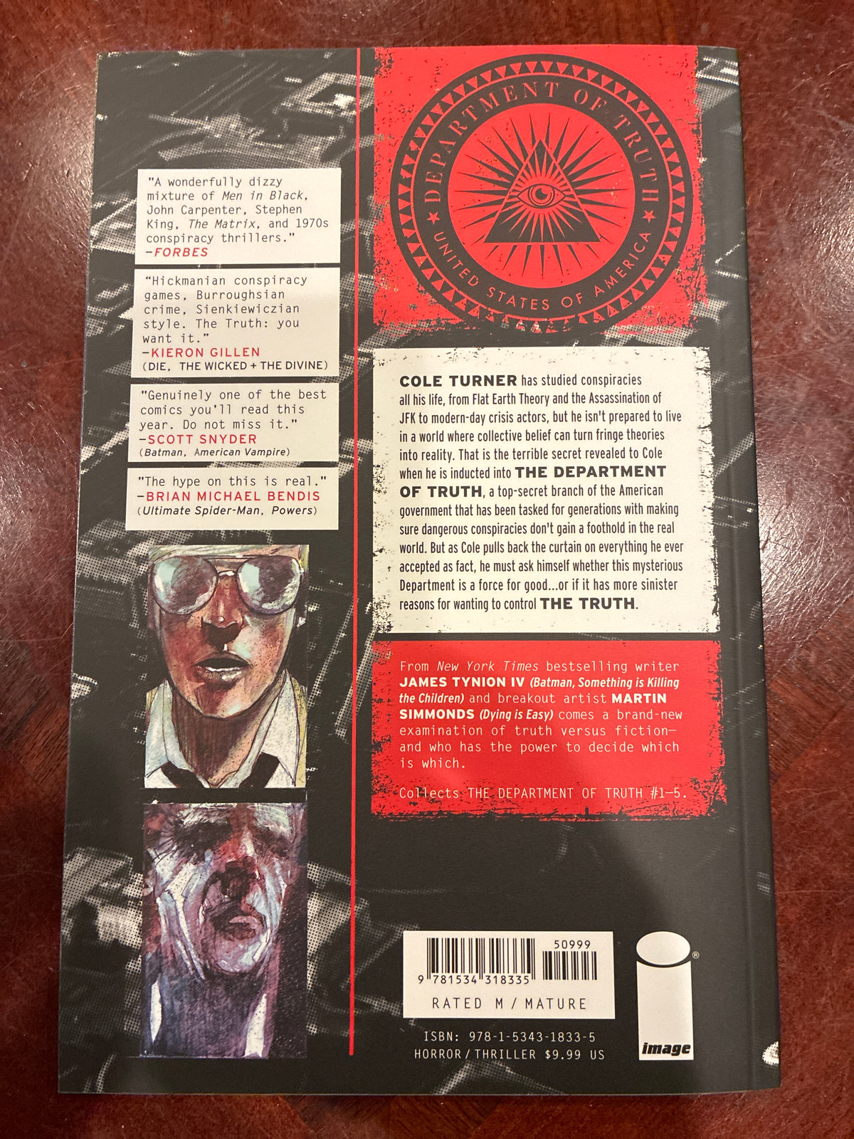 The Department of Truth Vol. 1: The End of the World TPB