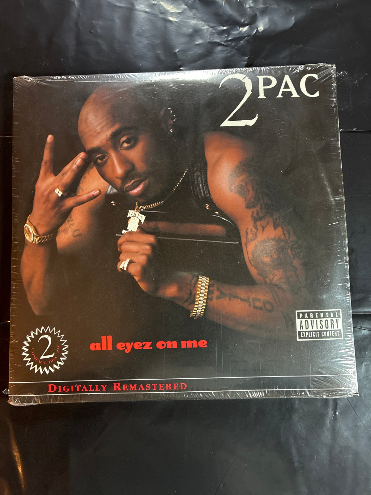 2Pac – All Eyez on Me – 4LP Vinyl Set – Digitally Remastered – Death Row Records