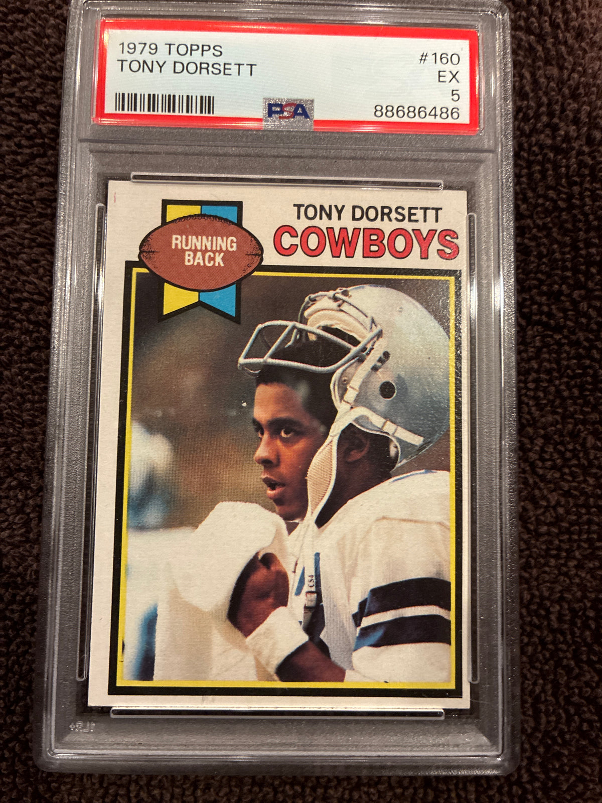 1979 Topps Tony Dorsett #160 PSA 5 EX