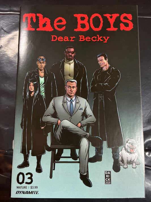 2020 Dynamite The Boys: Dear Becky #3 Cover A