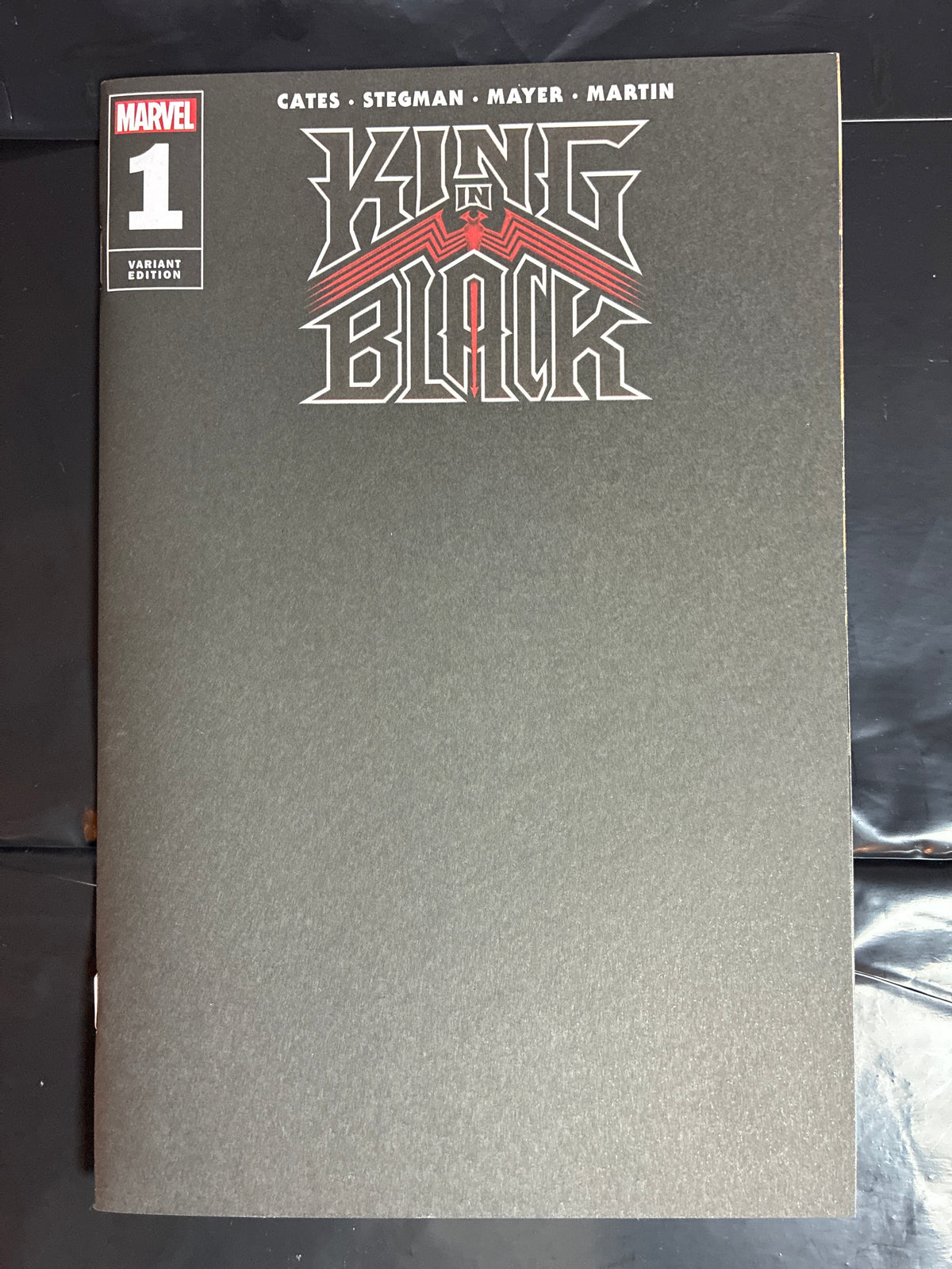 King In Black #1 Blank Cover Variant