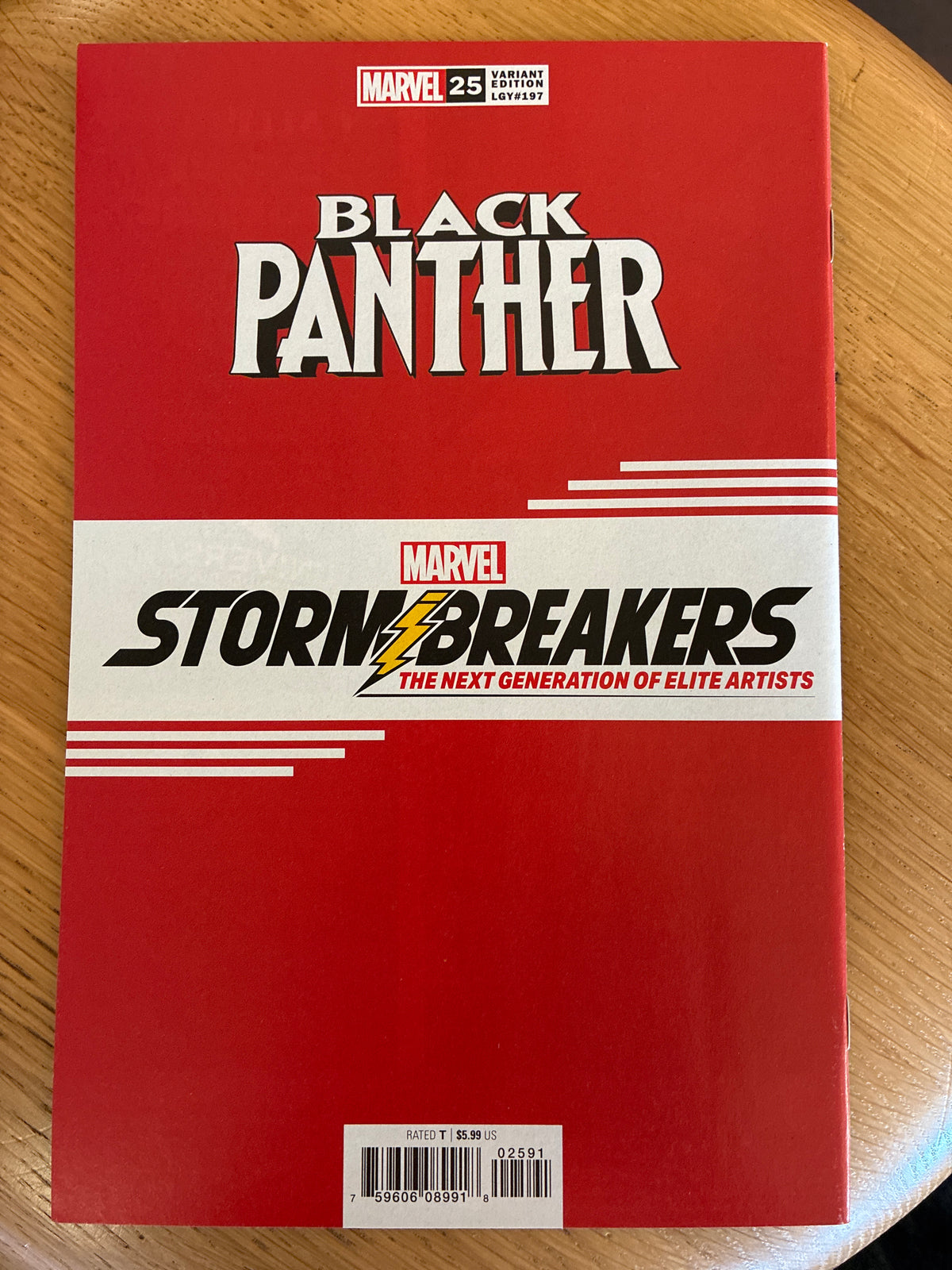 Black Panther #25 (2021) – Patrick Gleason Fine Arts Minimalism Variant – Marvel