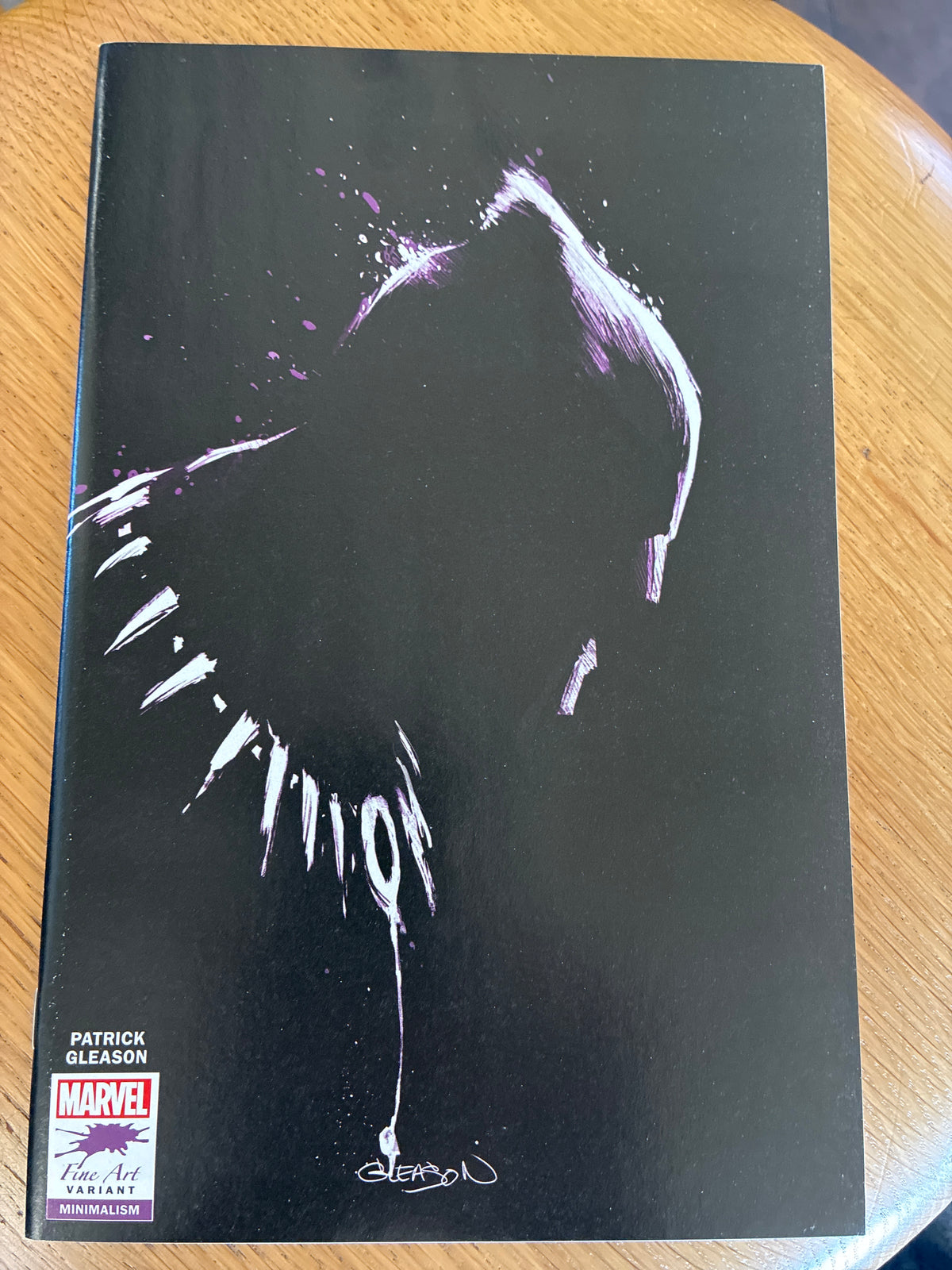 Black Panther #25 (2021) – Patrick Gleason Fine Arts Minimalism Variant – Marvel