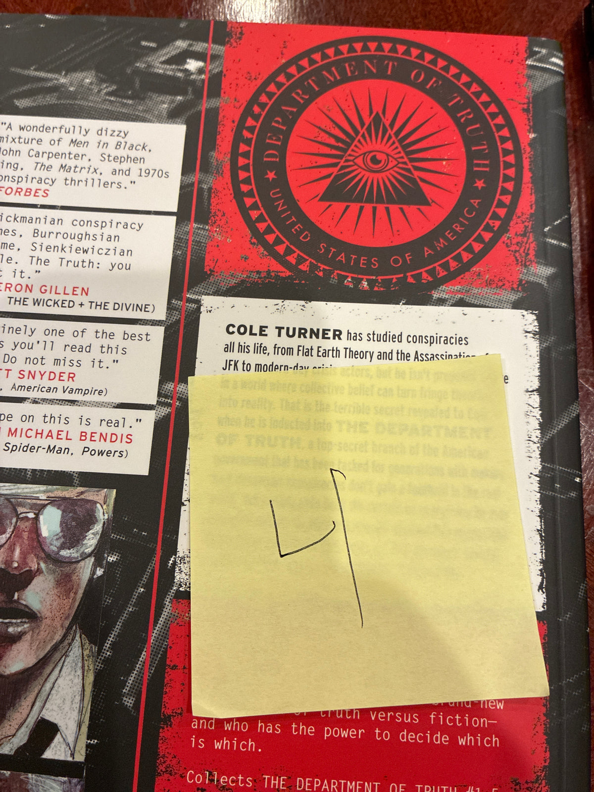 The Department of Truth, Volume 1: The End of the World (Image Comics)