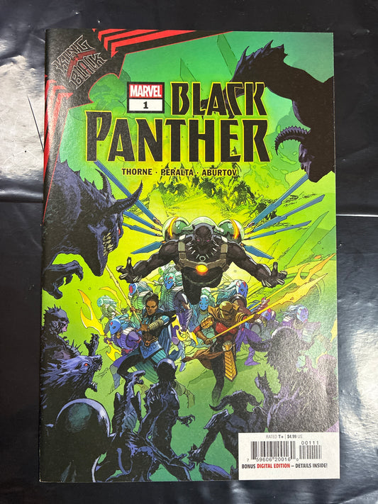 2021 Marvel Black Panther #1 King in Black Tie-in