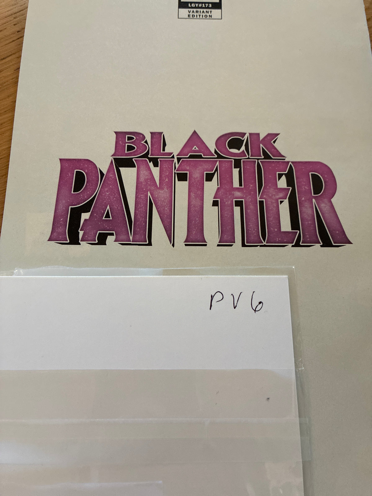 2018 Black Panther #1 Variant Edition (LGY #173) – Stefano Caselli Cover