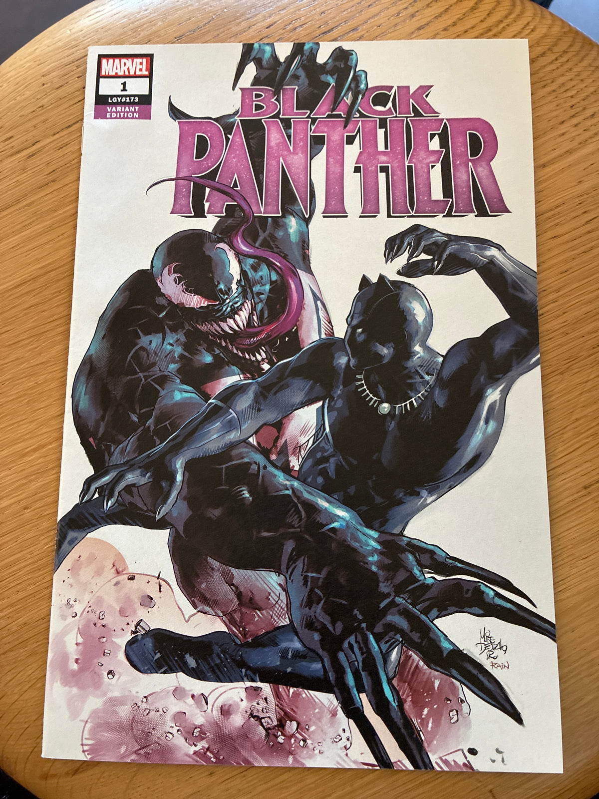 2018 Black Panther #1 Variant Edition (LGY #173) – Stefano Caselli Cover